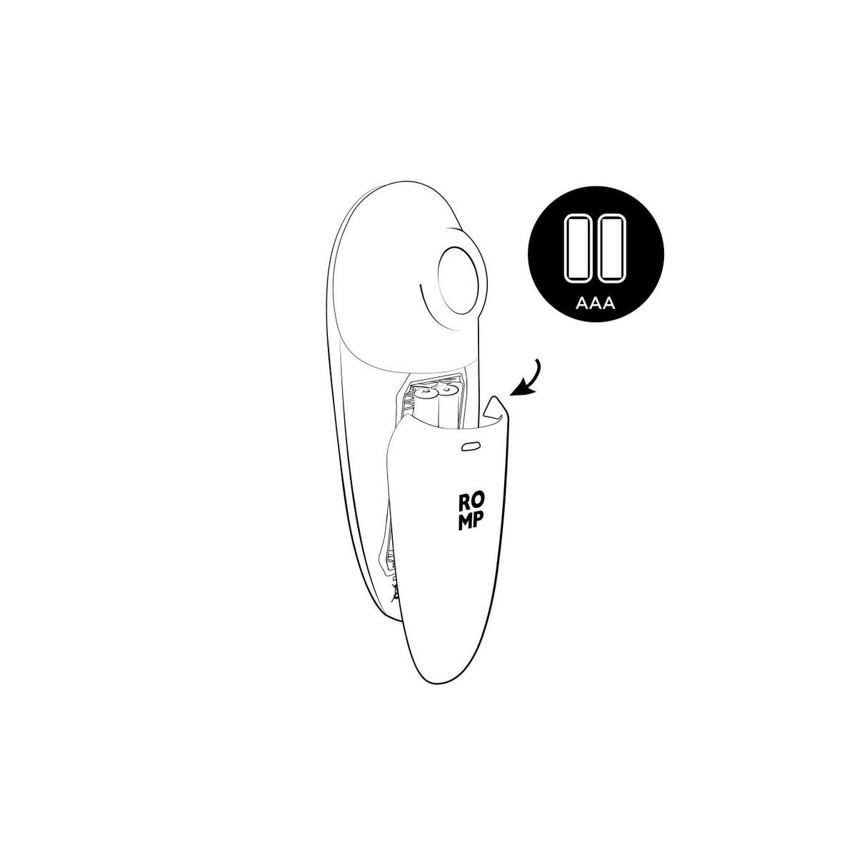 Klitora sūcējs Romp SWITCH